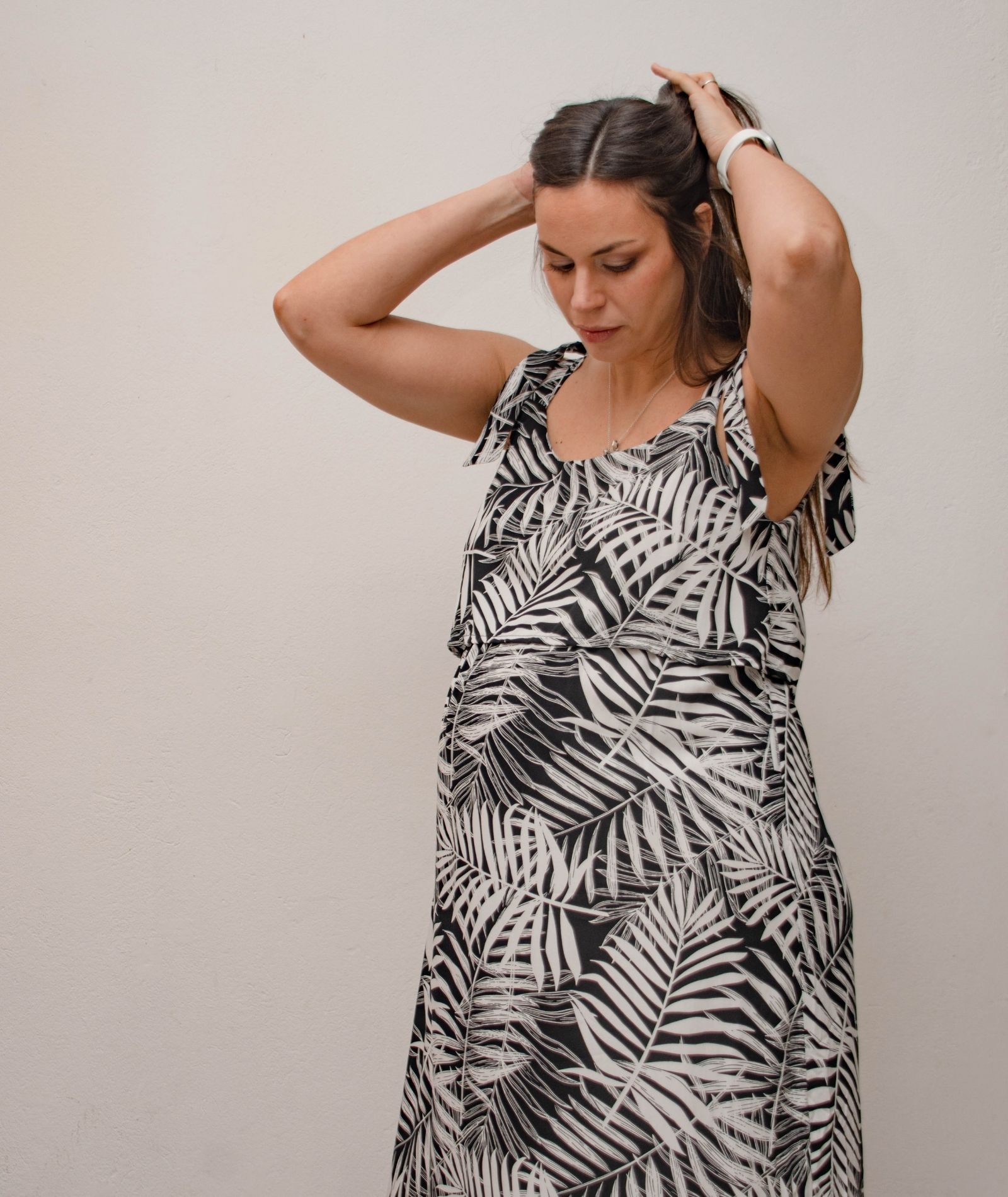 Vestido largo modelo «Hawai»