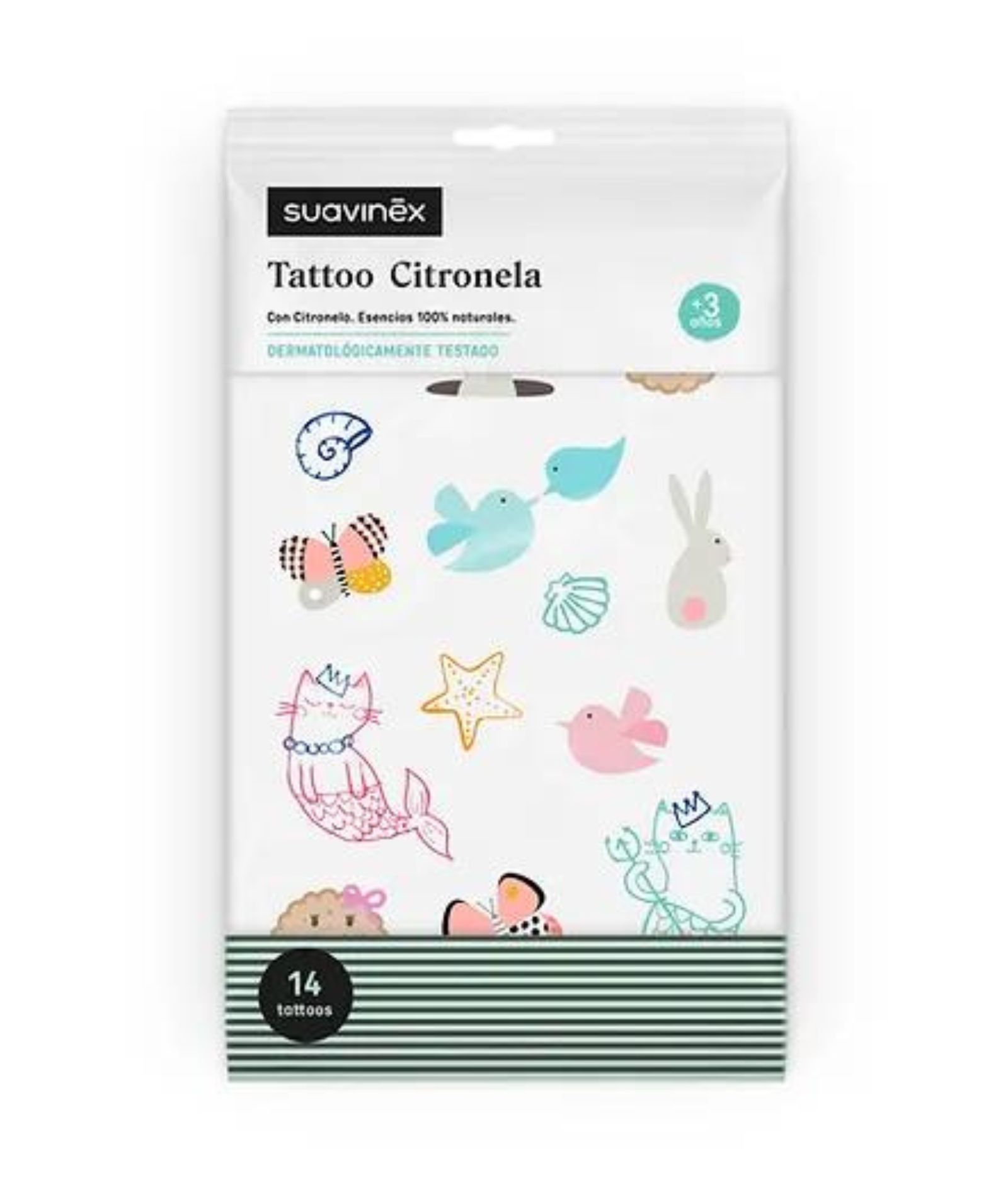 Tatuajes antimosquitos