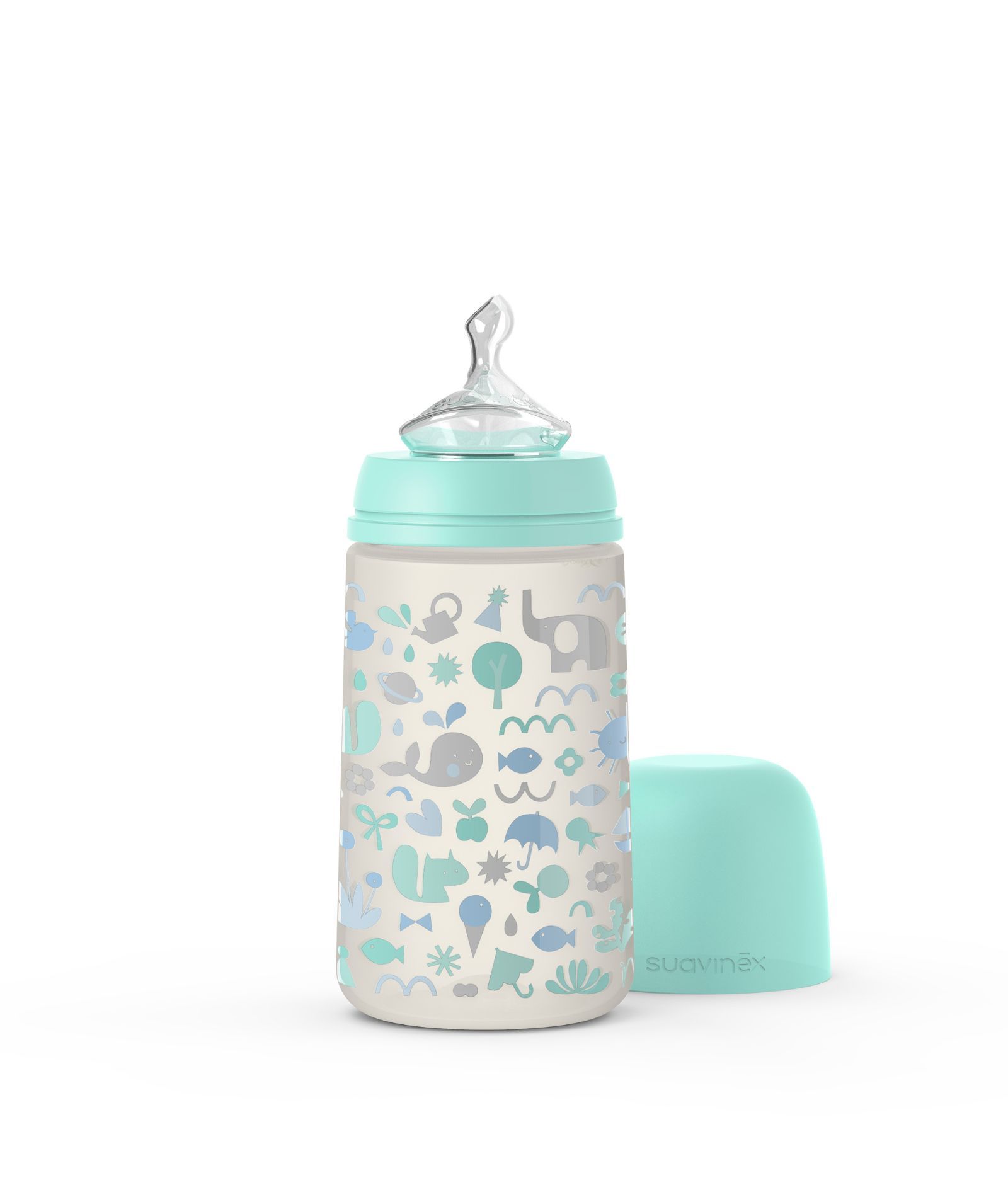 Biberón 0-6m/ 270ml con tetina anatómica