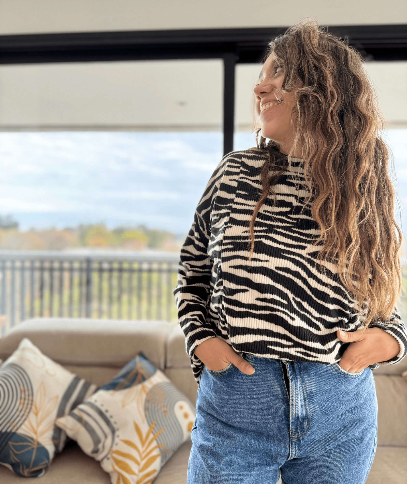 Sweater Cebra