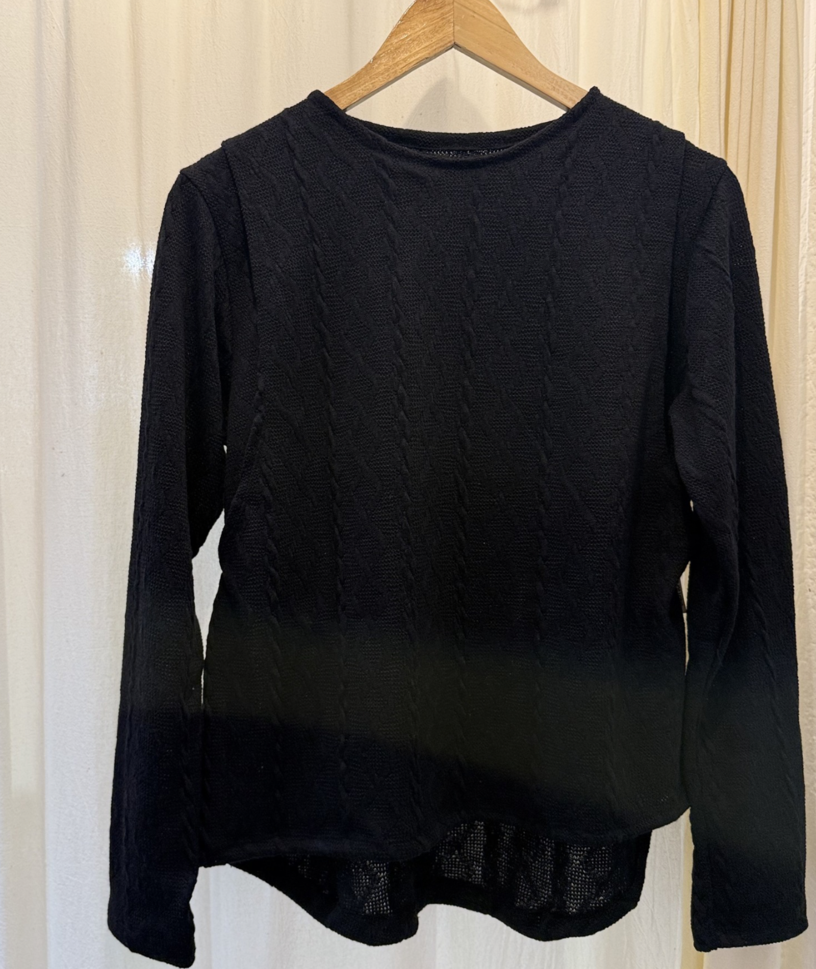 Sweater Londres para Lactancia Negro